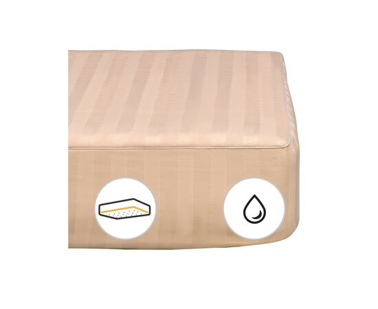 Наматрасник MirSon хлопковый Carmela Waterproof Cotton 273/2 160x190 см (2200000380647)