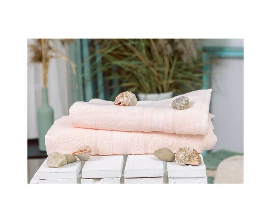 Полотенце MirSon набор банный №5010 SoftNess Peach 50x90, 70x140 (2200003183023)