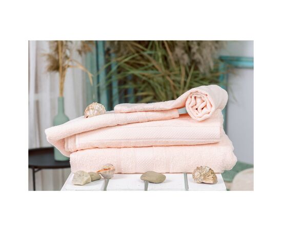Полотенце MirSon набор банный №5010 SoftNess Peach 40x70, 50x90, 70x140, 100x (2200003183344)