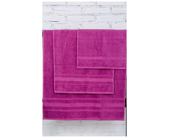 Полотенце MirSon набор банный №5011 SoftNess Plum 50x90, 70x140, 100x150 (2200003182712), изображение 2
