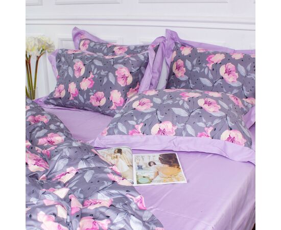 Постельное белье MirSon Satin print Elit Aster 143х210х2 (2200005393864)