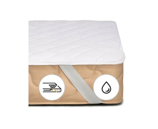 Наматрасник MirSon хлопковый Стандарт Сotton 263 160x200 см (2200000340054), изображение 4 Наматрасник MirSon хлопковый Стандарт Сotton 263 160x200 см (2200000340054), изображение 4