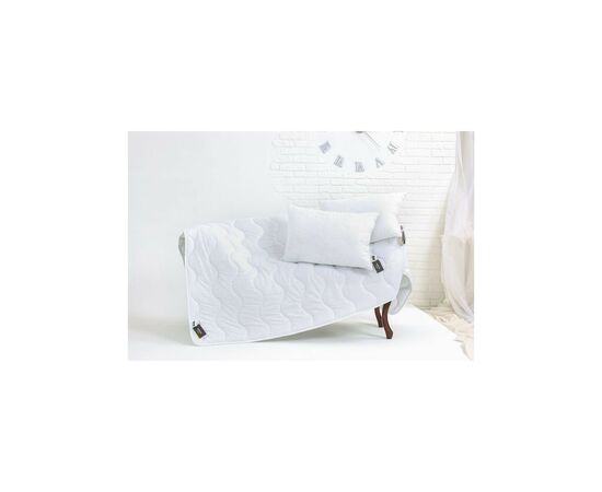 Одеяло MirSon Набор шерстяной №1678 Eco Light White Одеяло 200х220+ подушк (2200002656740), изображение 2 Одеяло MirSon Набор шерстяной №1678 Eco Light White Одеяло 200х220+ подушк (2200002656740), изображение 2