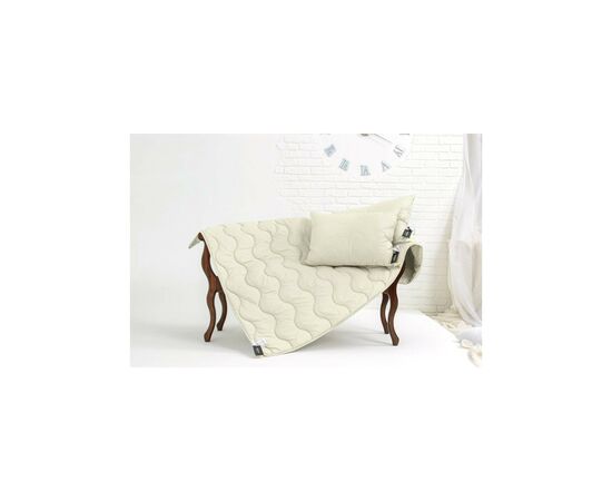 Ковдра MirSon антиалергійна Евкаліптове №1653 Eco Light Creamy 200х220 (2200002653435), зображення 2