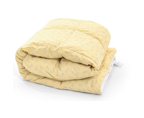 Ковдра MirSon пухова №1860 Bio-Beige 50% пух Зима + 140x205 (2200003014792)