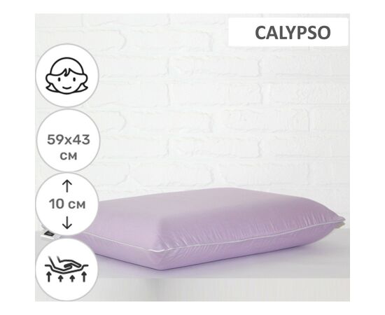 Подушка MirSon ортопедическая №6073 Delicate satin Calypso WoMen 59х43х10 (2200003262278), изображение 2