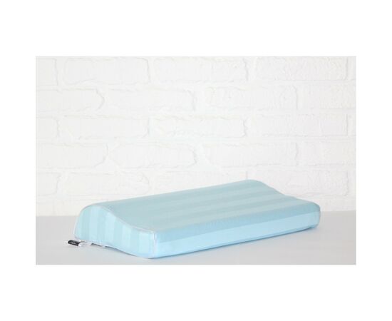 Подушка MirSon ортопедическая №6106 Noble stripe Valentino Kiddy Boy 50х29х (2200003262605), изображение 3