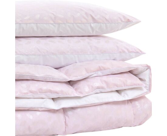 Ковдра MirSon Набір №2149 Bio-Pink Зима 50% пух ковдра 220х240 + подушки (2200003024821)