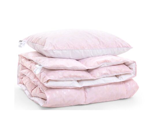 Ковдра MirSon Набір №2150 Bio-Pink Зима 50% пух ковдра 200х220 + подушка (2200003024852), зображення 3 Ковдра MirSon Набір №2150 Bio-Pink Зима 50% пух ковдра 200х220 + подушка (2200003024852), зображення 3