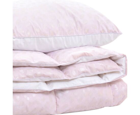 Ковдра MirSon Набір №2152 Bio-Pink Зима 50% пух ковдра 200х2220 + подушка (2200003024937)