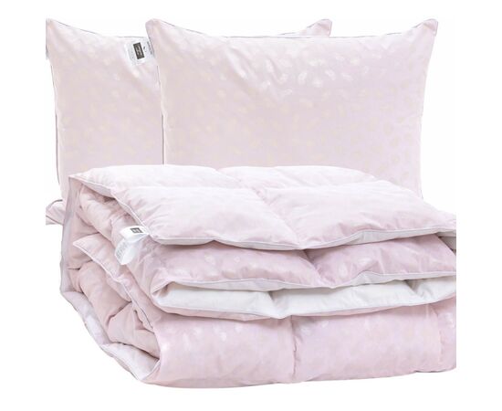 Одеяло MirSon Набор №2169 Bio-Pink Зима 90% пух одеяло 220х240+подушки (2200003025620)