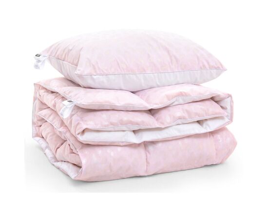 Одеяло MirSon Набор №2170 Bio-Pink Зима 90% пух одеяло 172х205+подушка (2200003025644), изображение 3 Одеяло MirSon Набор №2170 Bio-Pink Зима 90% пух одеяло 172х205+подушка (2200003025644), изображение 3