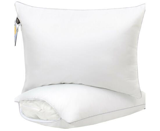 Подушка MirSon 1282 Luxury Exclusive з евкаліптом Висока 70х70 см (2200001519992), изображение 2 Подушка MirSon 1282 Luxury Exclusive з евкаліптом Висока 70х70 см (2200001519992), изображение 2