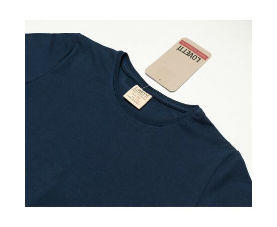 Футболка дитяча Lovetti базова (3030-134-blue), зображення 3 Футболка дитяча Lovetti базова (3030-134-blue), зображення 3