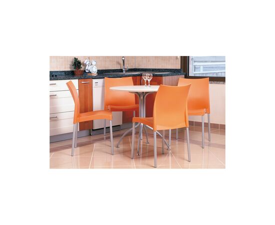Кухонний стілець PAPATYA МАРВЕЛ-S, сидіння поліпропіленове червоне (3243), зображення 3 Кухонний стілець PAPATYA МАРВЕЛ-S, сидіння поліпропіленове червоне (3243), зображення 3