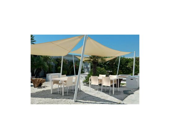 Кухонний стілець PAPATYA МАРВЕЛ-S, сидіння поліпропіленове червоне (3243), зображення 4 Кухонний стілець PAPATYA МАРВЕЛ-S, сидіння поліпропіленове червоне (3243), зображення 4