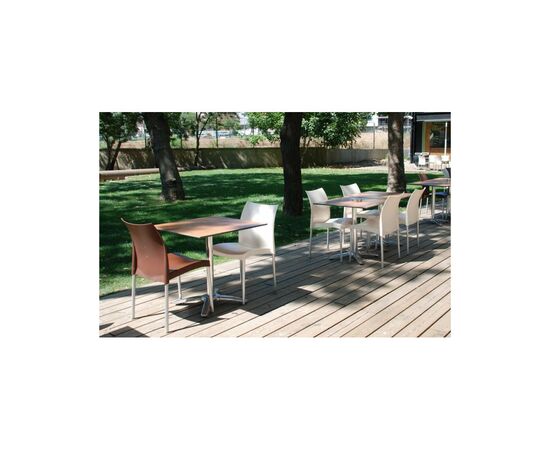 Кухонний стілець PAPATYA МАРВЕЛ-S, сидіння поліпропіленове червоне (3243), зображення 6 Кухонний стілець PAPATYA МАРВЕЛ-S, сидіння поліпропіленове червоне (3243), зображення 6