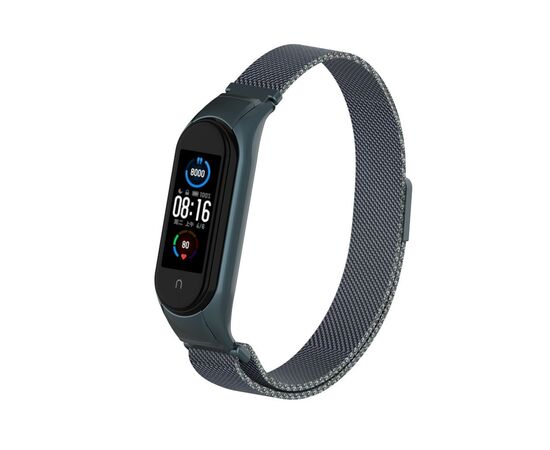 Ремешок для фитнес браслета Armorstandart Milanese Magnetic Band 503 для Xiaomi Mi Band 6/5 Titanium G (ARM57184)