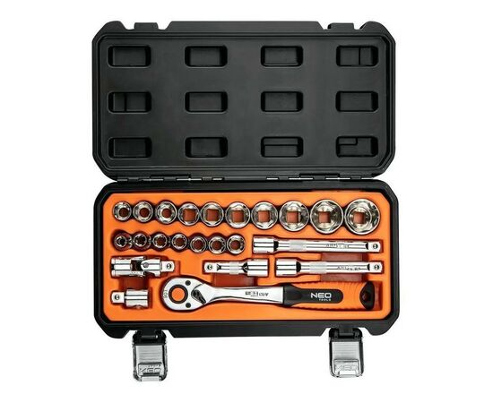 Набор инструментов Neo Tools 1/2, 23 шт. (08-694), изображение 2 Набор инструментов Neo Tools 1/2, 23 шт. (08-694), изображение 2
