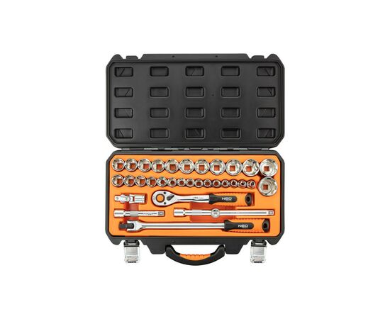 Набор инструментов Neo Tools 1/2, 33 шт. (08-692), изображение 2 Набор инструментов Neo Tools 1/2, 33 шт. (08-692), изображение 2