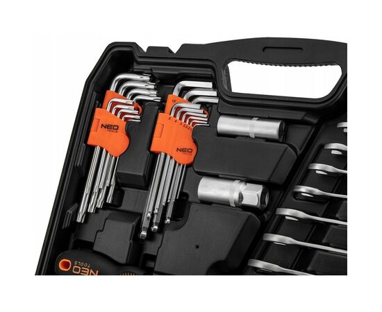 Набор инструментов Neo Tools 1/2", 1/4", 150 шт. (10-210), изображение 6 Набор инструментов Neo Tools 1/2", 1/4", 150 шт. (10-210), изображение 6