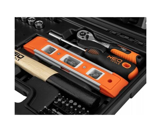 Набор инструментов Neo Tools 1/4", 60 шт. (10-200), изображение 3 Набор инструментов Neo Tools 1/4", 60 шт. (10-200), изображение 3