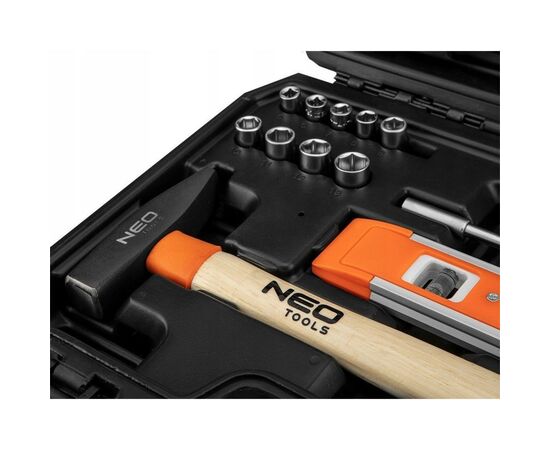 Набор инструментов Neo Tools 1/4", 60 шт. (10-200), изображение 5 Набор инструментов Neo Tools 1/4", 60 шт. (10-200), изображение 5