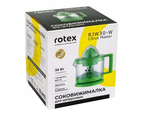 Соковыжималка Rotex RJW30-W, изображение 6 Соковыжималка Rotex RJW30-W, изображение 6
