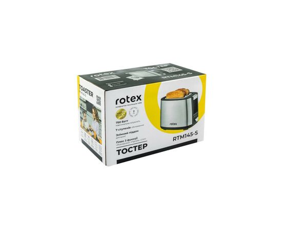 Тостер Rotex RTM145-S, изображение 4 Тостер Rotex RTM145-S, изображение 4