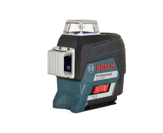 Лазерний нівелір Bosch GLL 3-80 C +LR7 +BM1, 12В, L-Boxx (0.601.063.R05)