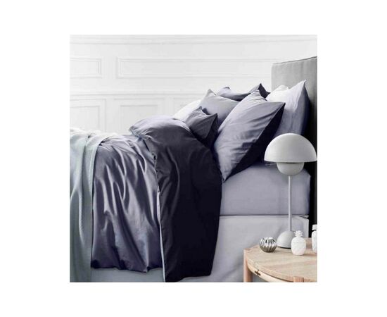 Постельное белье MirSon King Size Сатин Premium 0251+0240 Smoke 220х240 (2200001169685)