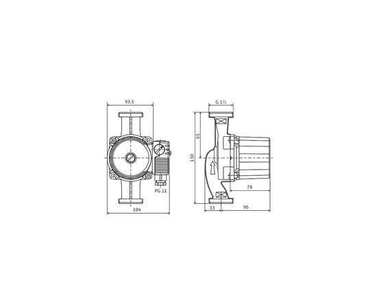 Циркуляционный насос Wilo Star-RS 25/6-130, 1/2", 10 бар, 130 мм, 99 Вт, 230V (4033782), изображение 2 Циркуляционный насос Wilo Star-RS 25/6-130, 1/2", 10 бар, 130 мм, 99 Вт, 230V (4033782), изображение 2