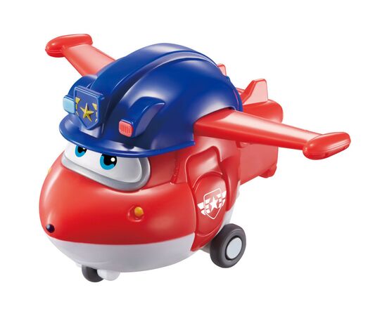 Трансформер Super Wings Transform-a-Bots Police Jett, Джетт полицейский (EU730031), изображение 3 Трансформер Super Wings Transform-a-Bots Police Jett, Джетт полицейский (EU730031), изображение 3