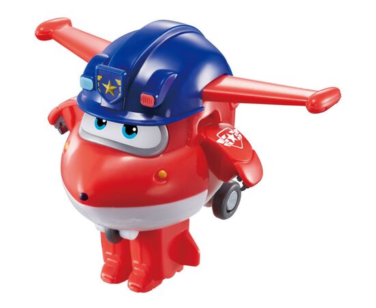 Трансформер Super Wings Transform-a-Bots Police Jett, Джетт поліцейський (EU730031)