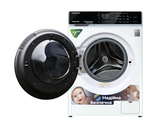 Стиральная машина Skyworth F70228SDW, изображение 5 Стиральная машина Skyworth F70228SDW, изображение 5
