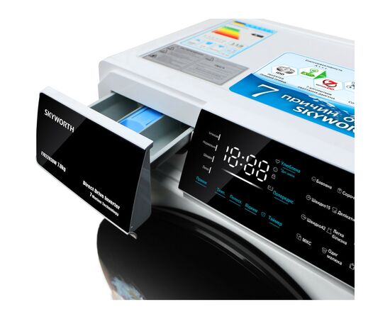 Стиральная машина Skyworth F70228SDW, изображение 7 Стиральная машина Skyworth F70228SDW, изображение 7