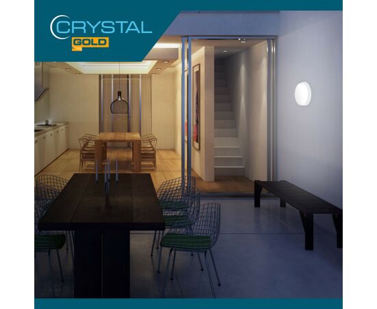 Світильник CRYSTAL KORAL- 15W 6500K ip54 (DNL-030), зображення 4 Світильник CRYSTAL KORAL- 15W 6500K ip54 (DNL-030), зображення 4