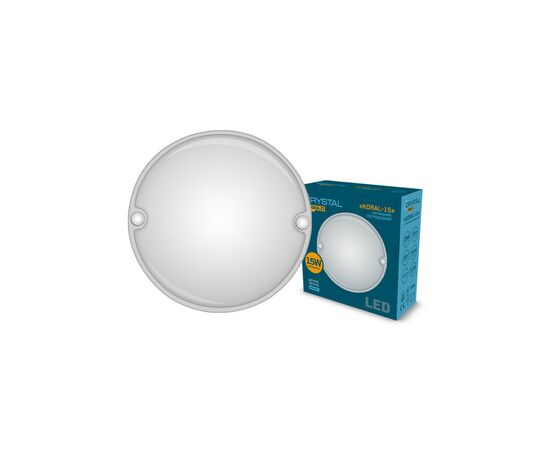 Светильник CRYSTAL KORAL- 15W 6500K ip54 (DNL-030)
