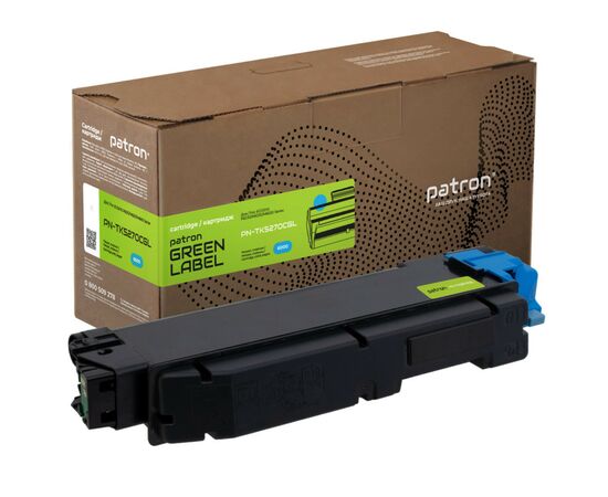Тонер-картридж Patron Kyocera Mita TK-5270C cyan Green Label (PN-TK5270CGL)