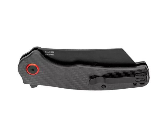 Нож CJRB Сrag Black Blade Carbone Fiber (J1904-BCF), изображение 3 Нож CJRB Сrag Black Blade Carbone Fiber (J1904-BCF), изображение 3