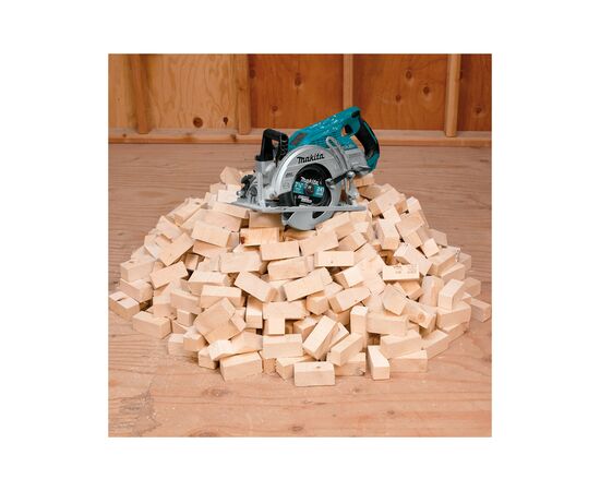 Дисковая пила Makita DRS780Z LXT, 18В+18В, 185 мм (DRS780Z), изображение 5 Дисковая пила Makita DRS780Z LXT, 18В+18В, 185 мм (DRS780Z), изображение 5