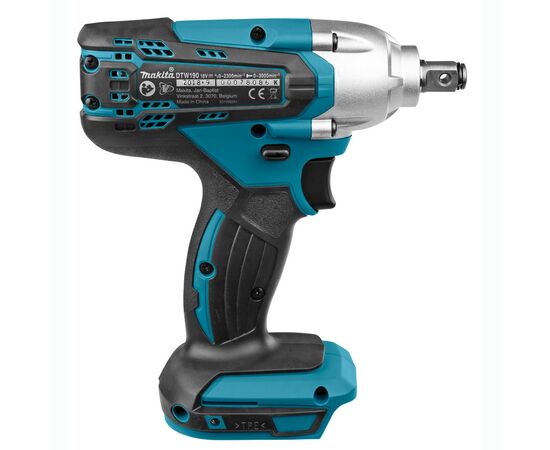Гайковерт Makita DTW190Z LXT, 18В, 190Нм, 1/2" (без АКБ и ЗУ) (DTW190Z), изображение 2 Гайковерт Makita DTW190Z LXT, 18В, 190Нм, 1/2" (без АКБ и ЗУ) (DTW190Z), изображение 2
