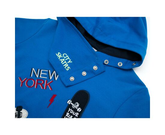 Кофта Breeze зі скейтом (14448-128B-blue), зображення 4 Кофта Breeze зі скейтом (14448-128B-blue), зображення 4