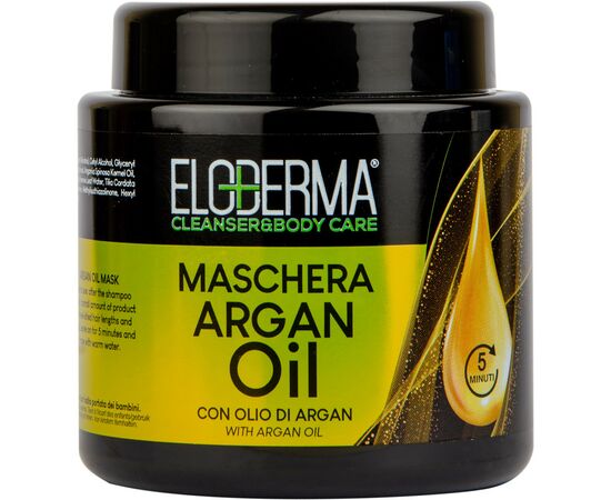 Маска для волосся Eloderma з аргановою олією 500 мл (8059602241337)