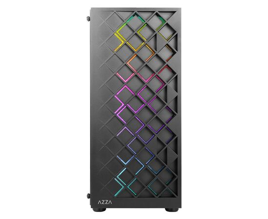 Корпус Azza SPECTRA BLACK (CSAZ-280B), изображение 3 Корпус Azza SPECTRA BLACK (CSAZ-280B), изображение 3
