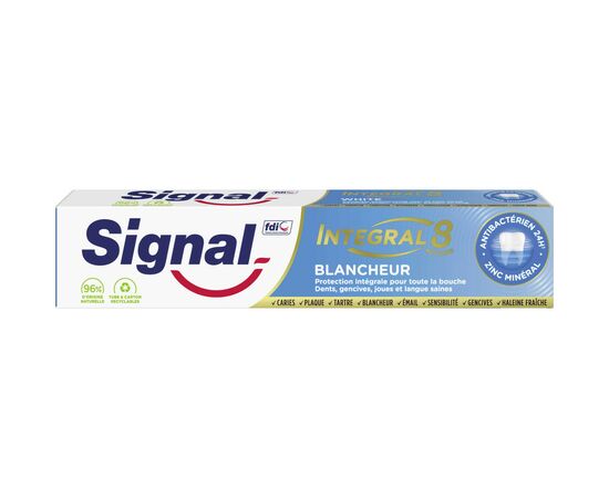 Зубна паста Signal Integral 8 Відбілювання 75 мл (8720182012388)