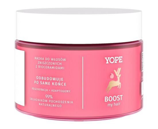 Маска для волос Yope Boost My Hair для поврежденных волос 250 мл (5903760203061)