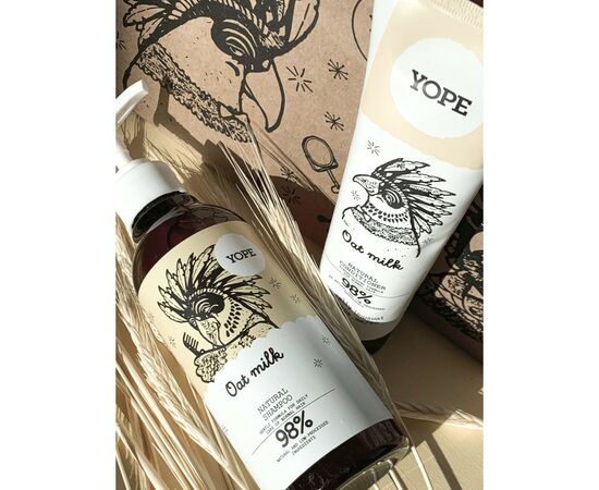Кондиционер для волос Yope Oat Milk 170 мл (5900168900325), изображение 5 Кондиционер для волос Yope Oat Milk 170 мл (5900168900325), изображение 5