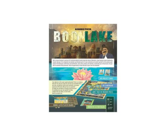Настольная игра Capstone Games Boonlake (Благодатное озеро), английский (4260184330713), изображение 5 Настольная игра Capstone Games Boonlake (Благодатное озеро), английский (4260184330713), изображение 5