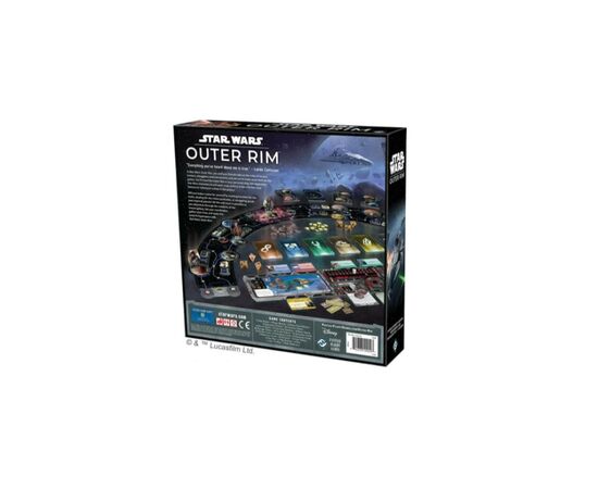 Настольная игра Fantasy Flight Games Star Wars Outer Rim (Star Wars. Внешнее кольцо), английский (841333109103), изображение 5 Настольная игра Fantasy Flight Games Star Wars Outer Rim (Star Wars. Внешнее кольцо), английский (841333109103), изображение 5